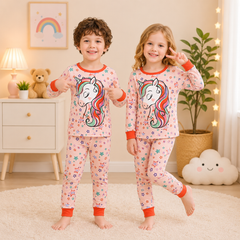 NEW PINK UNIQON PRINTED KIDS WEAR&nbsp;